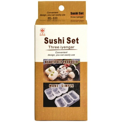 GOLDEN TURTLE Sushi Mould, three iyengar 1 Set