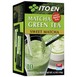 ITO EN Instant Grüner Tee mit Matcha, gesüßt 12g x 10Btl.