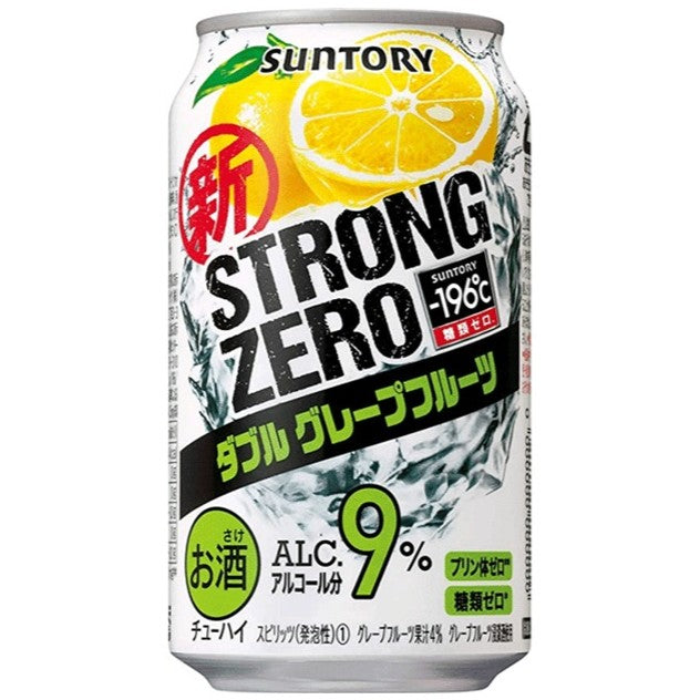 SUNTORY Strong Zero Grapefruit 9% mit Pfand 350ml