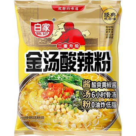BAIJIA Instantreisnudeln Sour Soup 102g