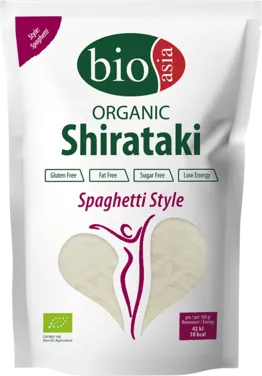 BIOASIA Bio Shirataki Spaghetti, aus Konjakmehl 270g