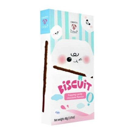TOKIMEKI Biscuit Stick mit Popping Candy 40g