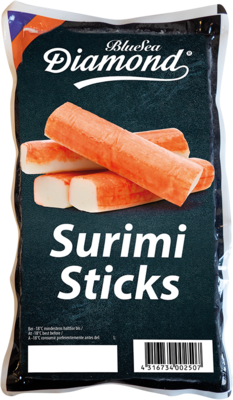 DIAMOND Surimi-Sticks, Fischzubereitung aus Fischmuskeleiweiss 250g