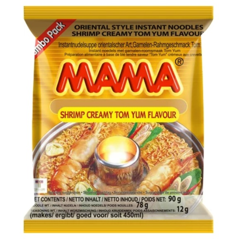 MAMA Instant Noodles Shrimp Creamy Tom Yum 90g