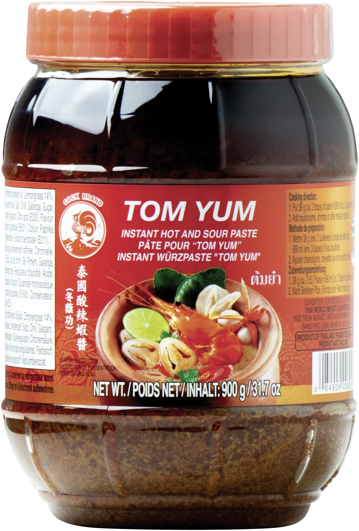 COCK Tom Yum-Paste 900g