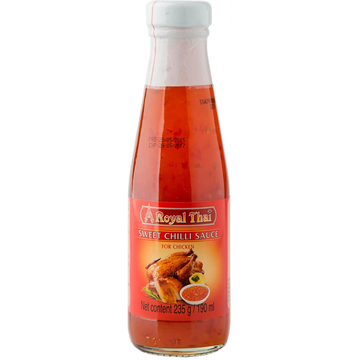 ROYAL THAI Chilisoße Süß für Hühnchen 190ml