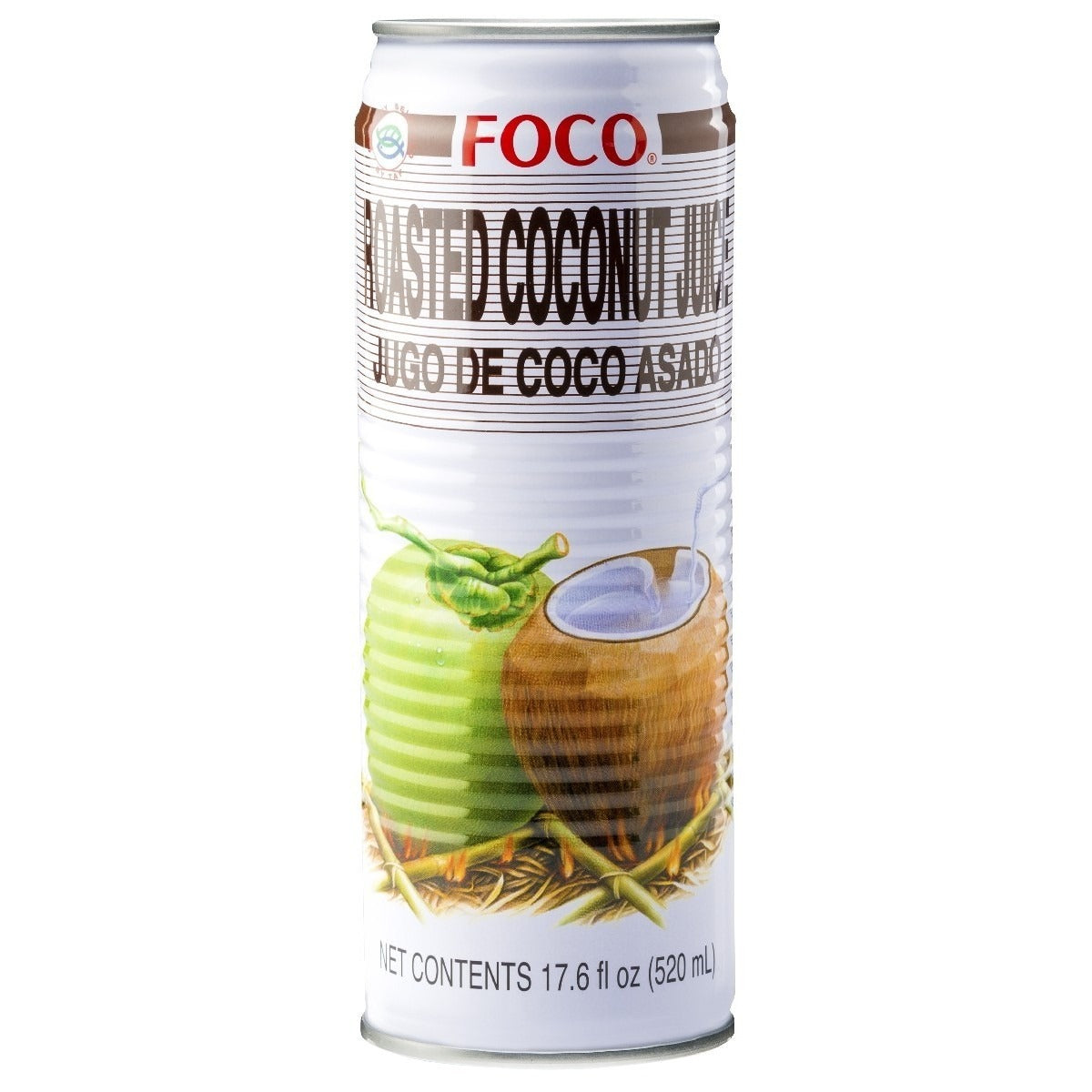 FOCO Geröstete Kokosnuss-Getränk 520ml