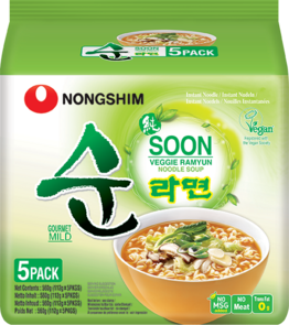 NONGSHIM Soon Veggie Ramen 112g