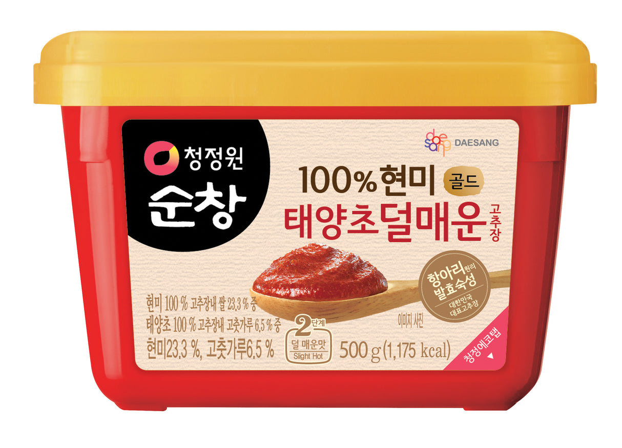 Chung Jung One Koreanische Chilipaste Gochujang, Mild 500g