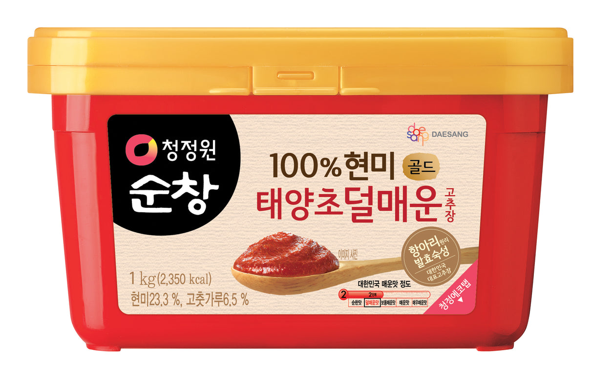 Chung Jung One Koreanische Chilipaste Gochujang, Mild 1kg