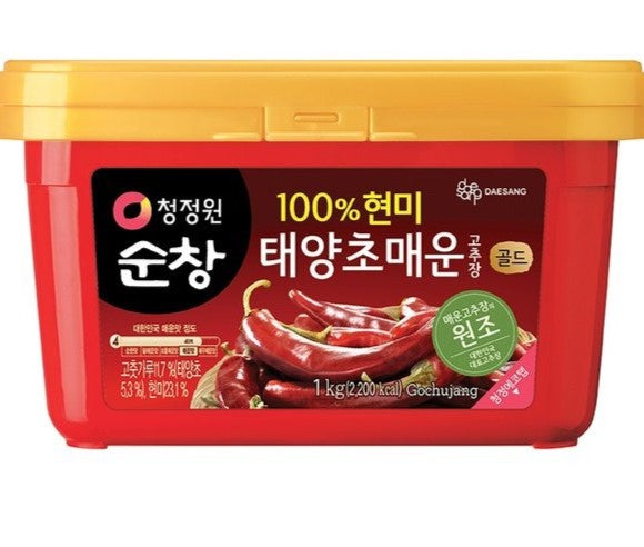 Chung Jung One Koreanische Chilipaste Gochujang, Extra Scharf 1kg