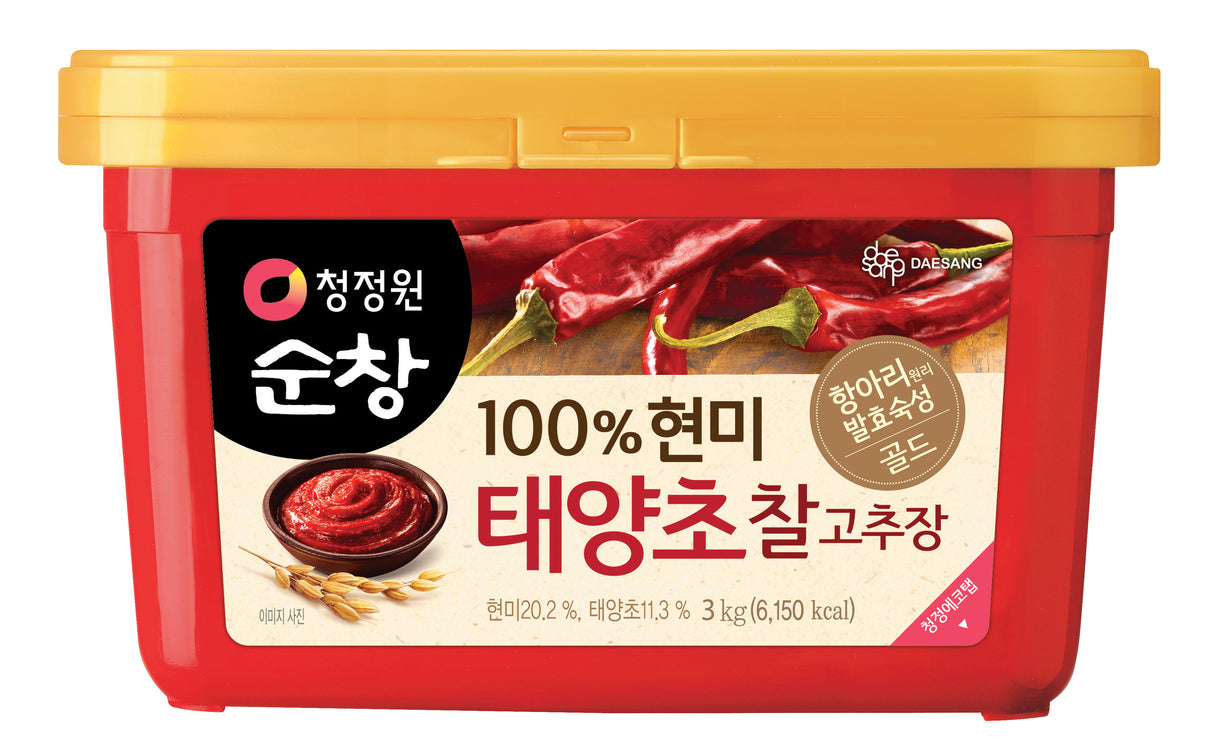 Chung Jung One Koreanische Chilipaste Gochujang, Scharf 3kg
