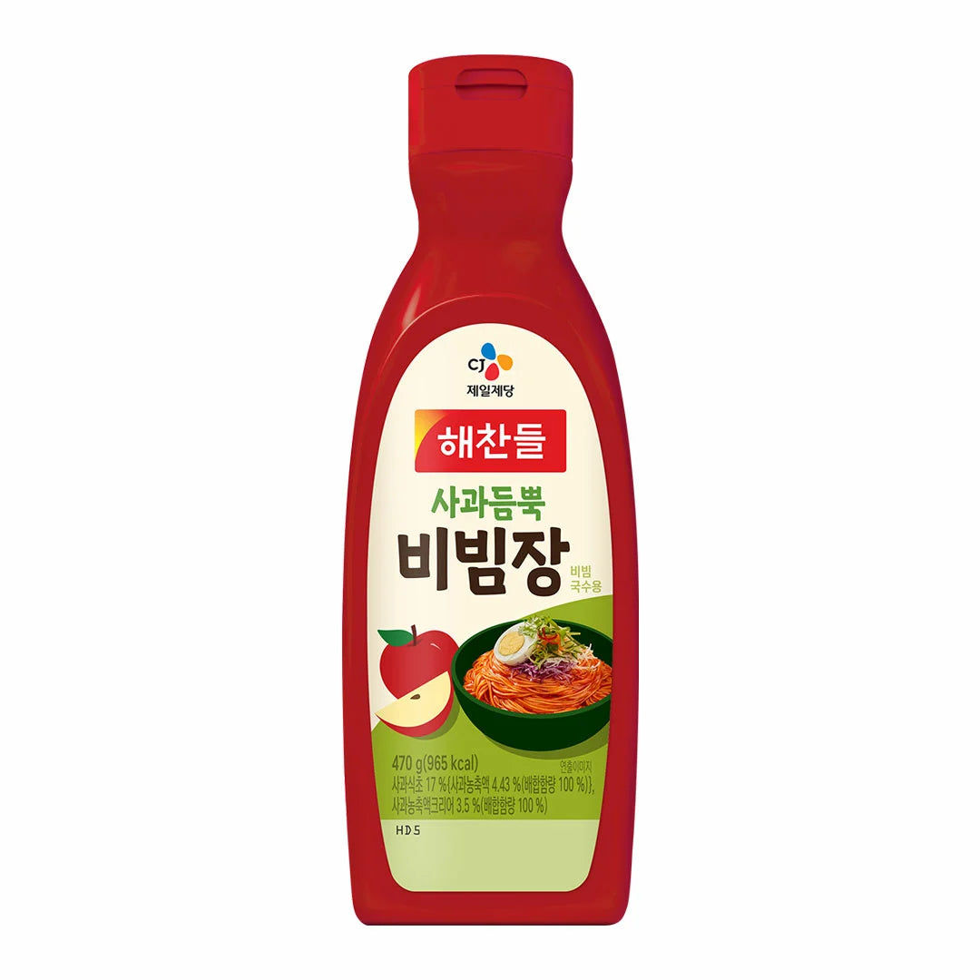 CJ Haechandle Scharf & Süß Chilipaste (Bibimjang) in Tube mit Apfel 470g