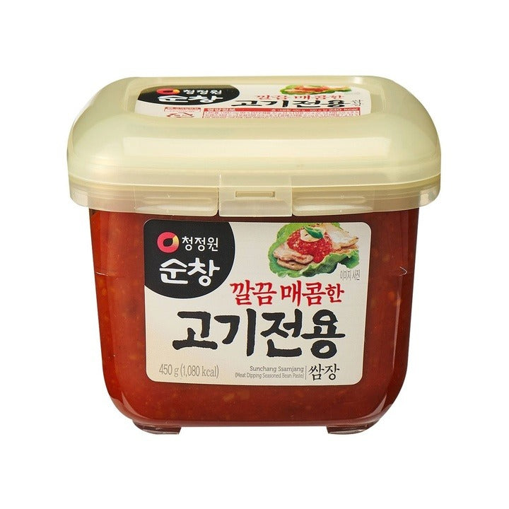 Chung Jung One Gewürzte Sojabohnenpaste Ssamjang für Fleisch 450g