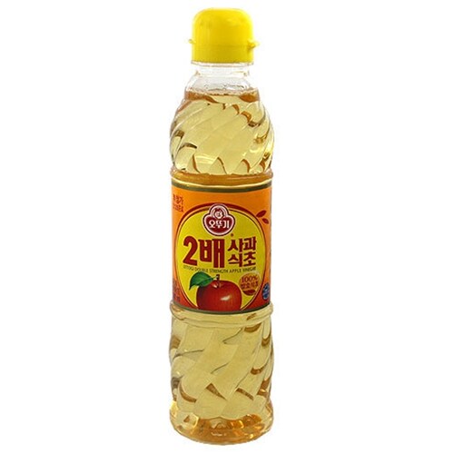 OTTOGI Doppelter Apfel Geschmack, Essig 500ml