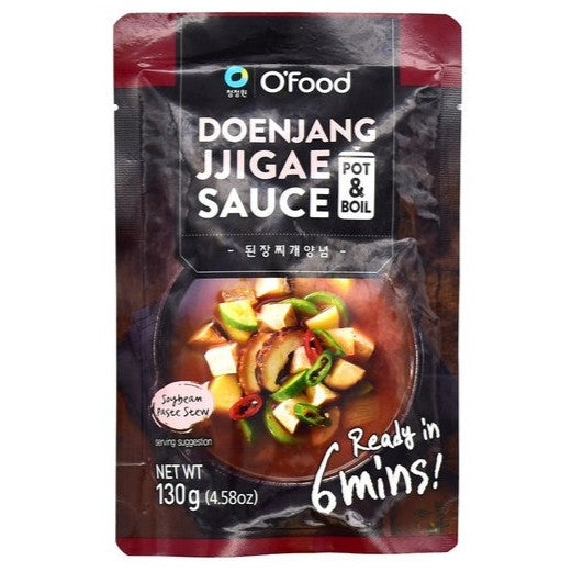 Chung Jung One O'Food Deonjang Jjigae, Sojabohnenpaste Suppe Soße 140g