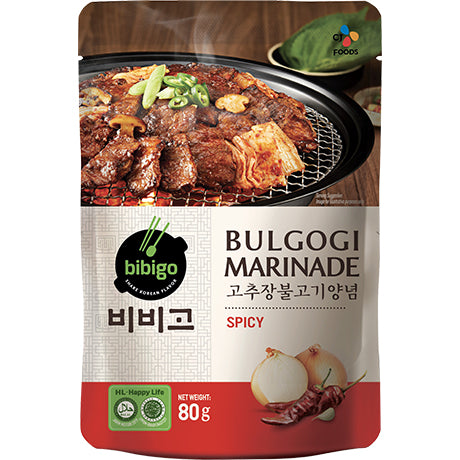 BIBIGO Grillmarinade Bulgogi Würzig Koreanisch, scharf 80g
