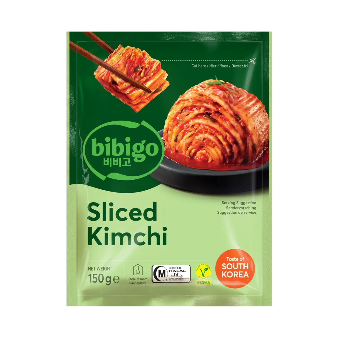 BIBIGO Geschnittenes Kimchi im Päckchen 150g