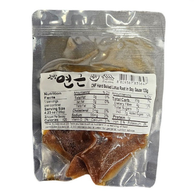 C&F Marinierte Lotuswurzel in Sojasauce 120g