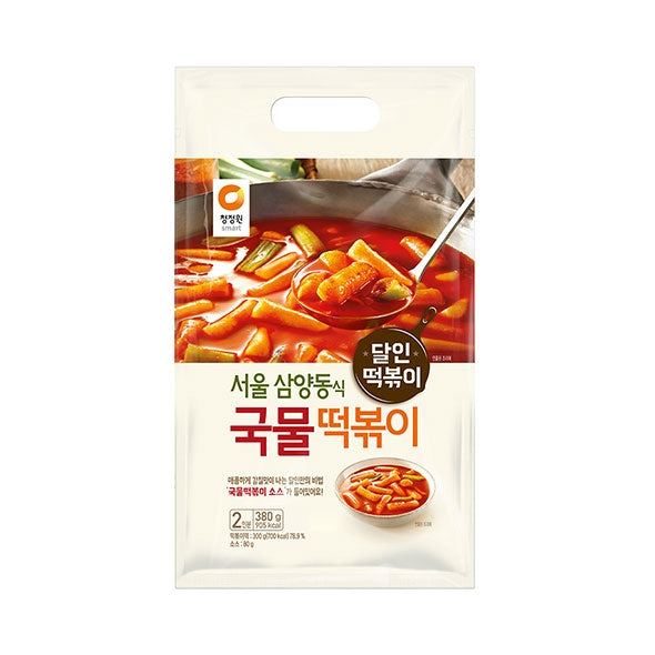 Chung Jung One Original Tteokbokki mit Rezept aus Seoul 2 Port. 380g