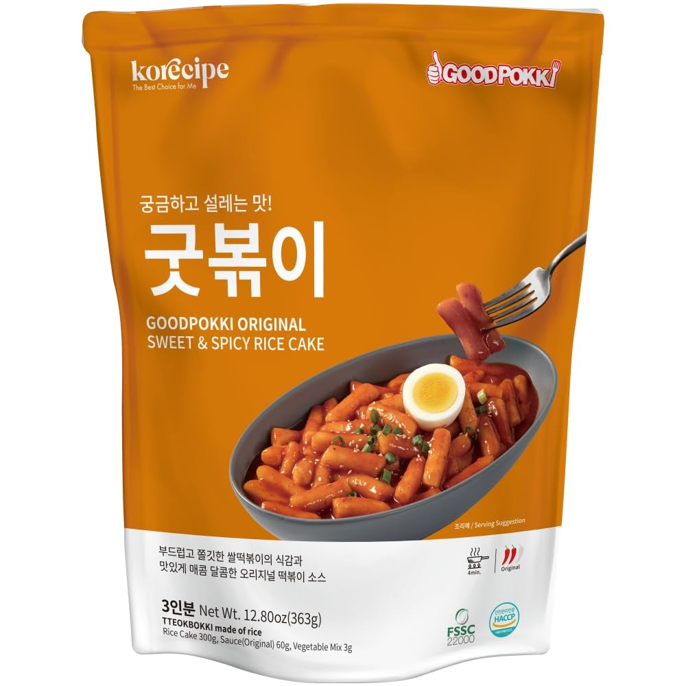 GOODPOKKI Tteokbokki Original m. Sauce 363g