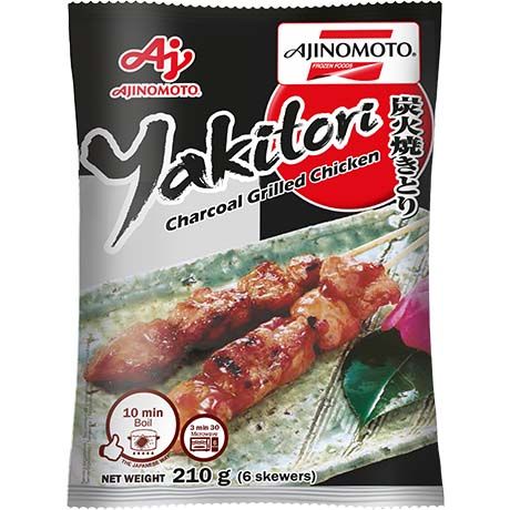 AJINOMOTO Hähnchen Yakitori 210g