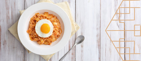 Gebratener Kimchi-Reis (Kimchi Bokkeumbap) | 김치볶음밥
