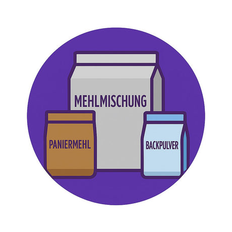 Mehlmischung & Paniermehl & Backpulver
