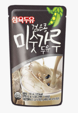 SAHMYOOK Black Bean & Grain Soybean Milk (Sojamilch mit schwarzen Bohnen & Getreide) – 190ml
