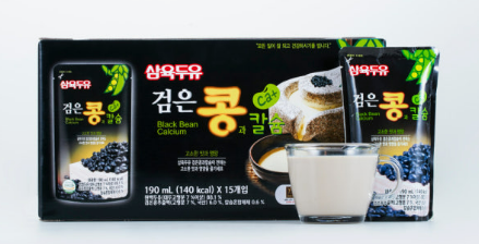 SAHMYOOK Black Bean & Calcium Soybean Milk 190ml