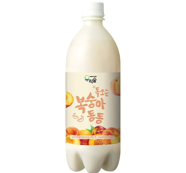 WOORISOOL Pfirsich Makgeolli 3% mit Pfand 750ml