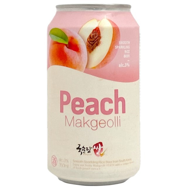 KOOKSOONDANG Koreanischer Reiswein Makgeolli, Pfirsich 4% 240ml