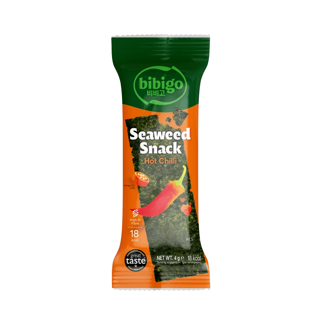 BIBIGO Seetang Snack Hot Chili 4g