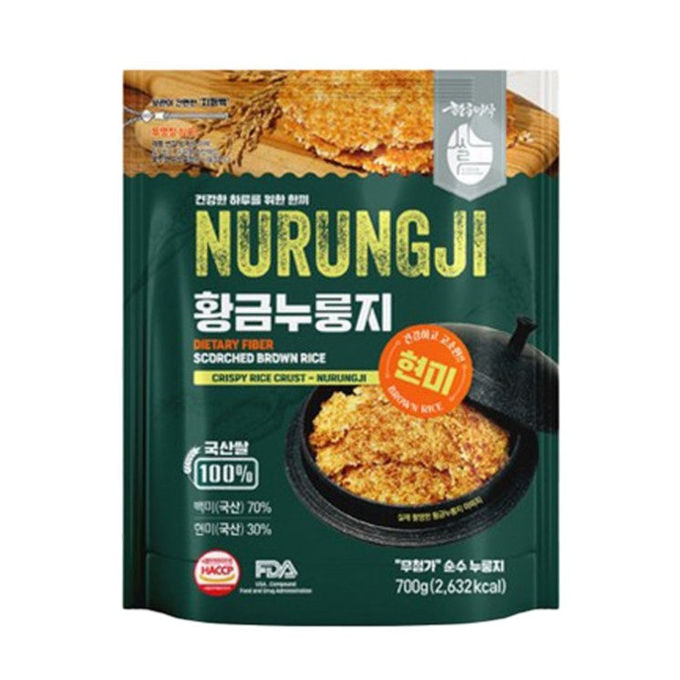 HWANGGEUM ISACK Gerösteter Reiskrusten mit Vollkorn 60g