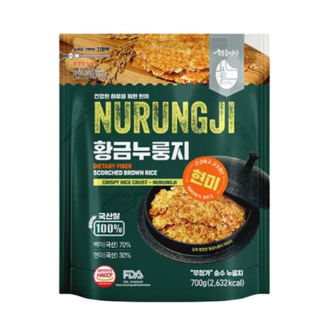 HWANGGEUM ISACK Gerösteter Reiskrusten mit Vollkorn 60g