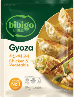 BIBIGO Hühnchen & Gemüse Gyoza Mandu 600g