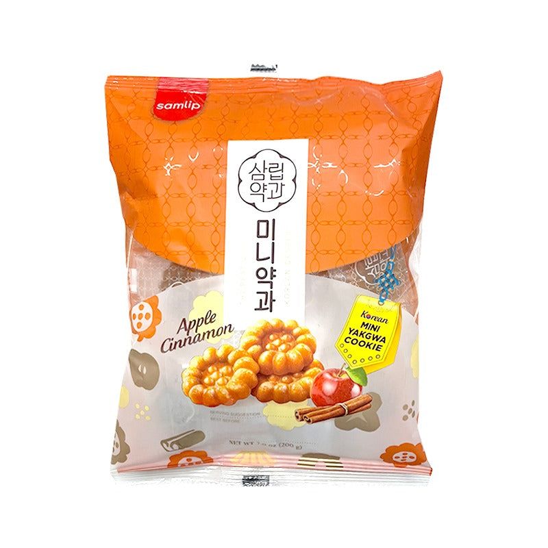 SAMLIP Mini Yakgwa Kekse, Apfel Zimt 200g