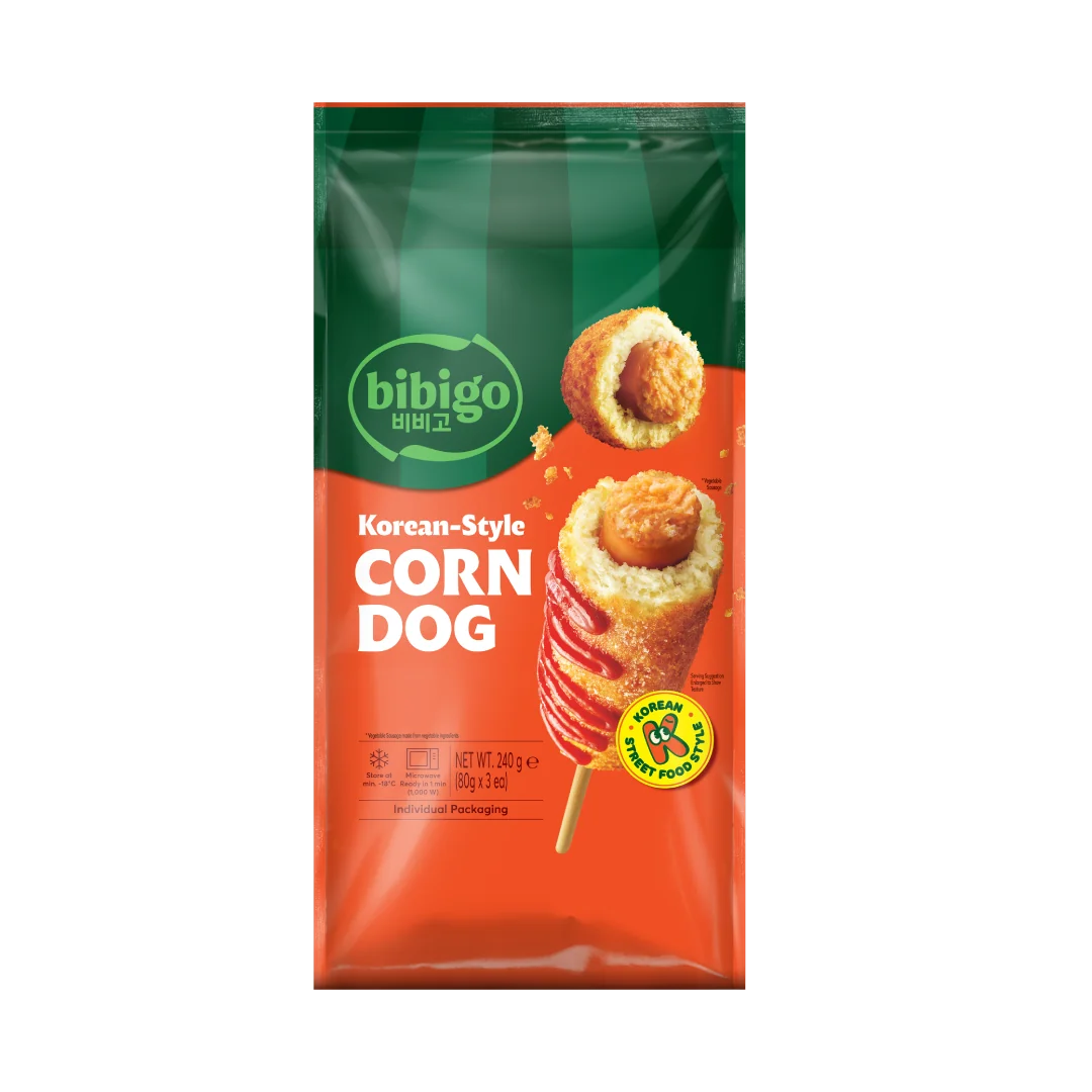 BIBIGO Knuspriger Corndog Koreanischer Art 240g