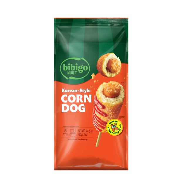 BIBIGO Knuspriger Corndog Koreanischer Art 240g
