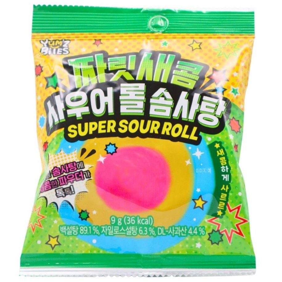 NAMU INTERNATIONAL Super Sauer Zuckerwatte 8g