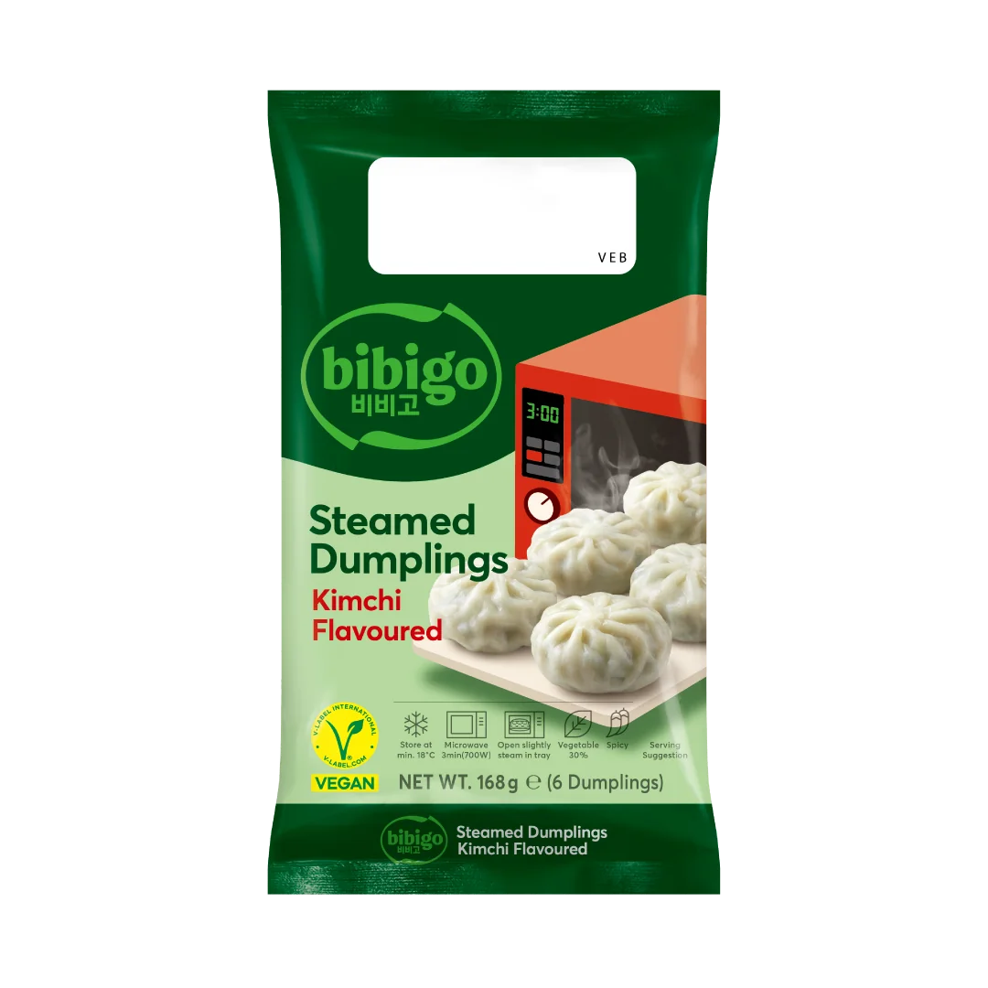 BIBIGO Vegan Kimchi Dumpling, gedämpft 168g