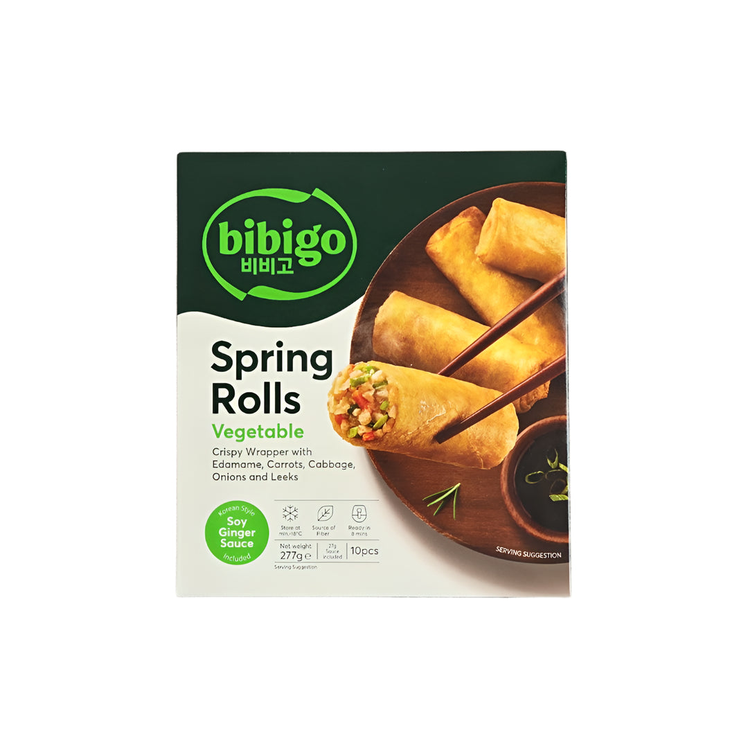 BIBIGO Frühlingsrolle mit Gemüse und Sojasoße 250g
