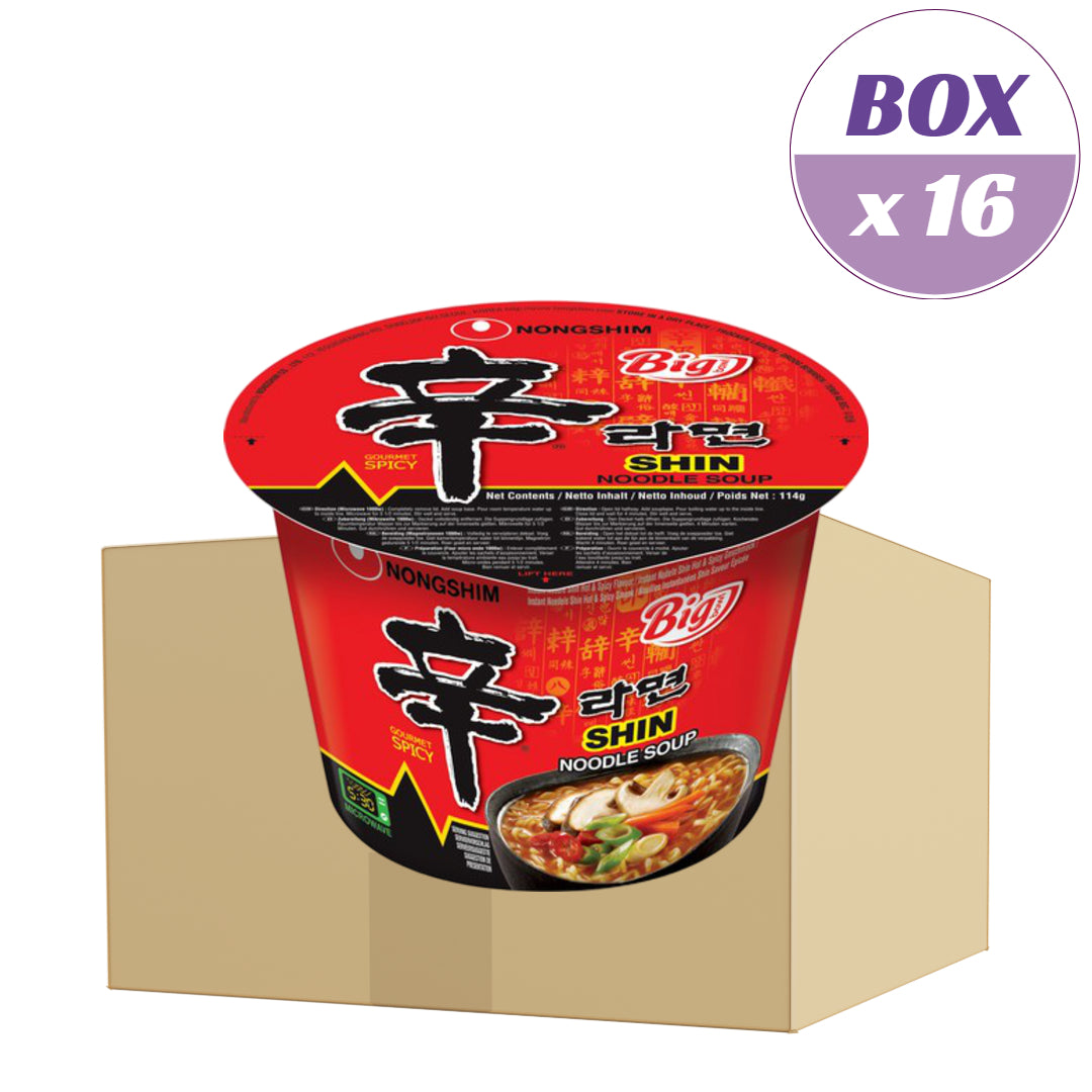 NONGSHIM 신라면 큰 컵, 컵라면 