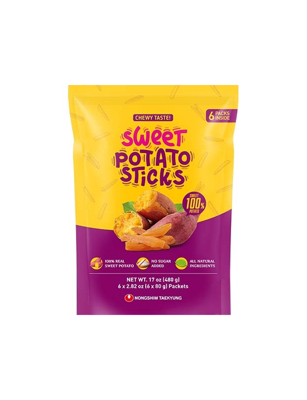 NONGSHIM 촉촉 고구마 스틱 480g