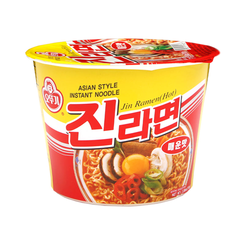 OTTOGI Jin Ramen scharf Cup, groß
