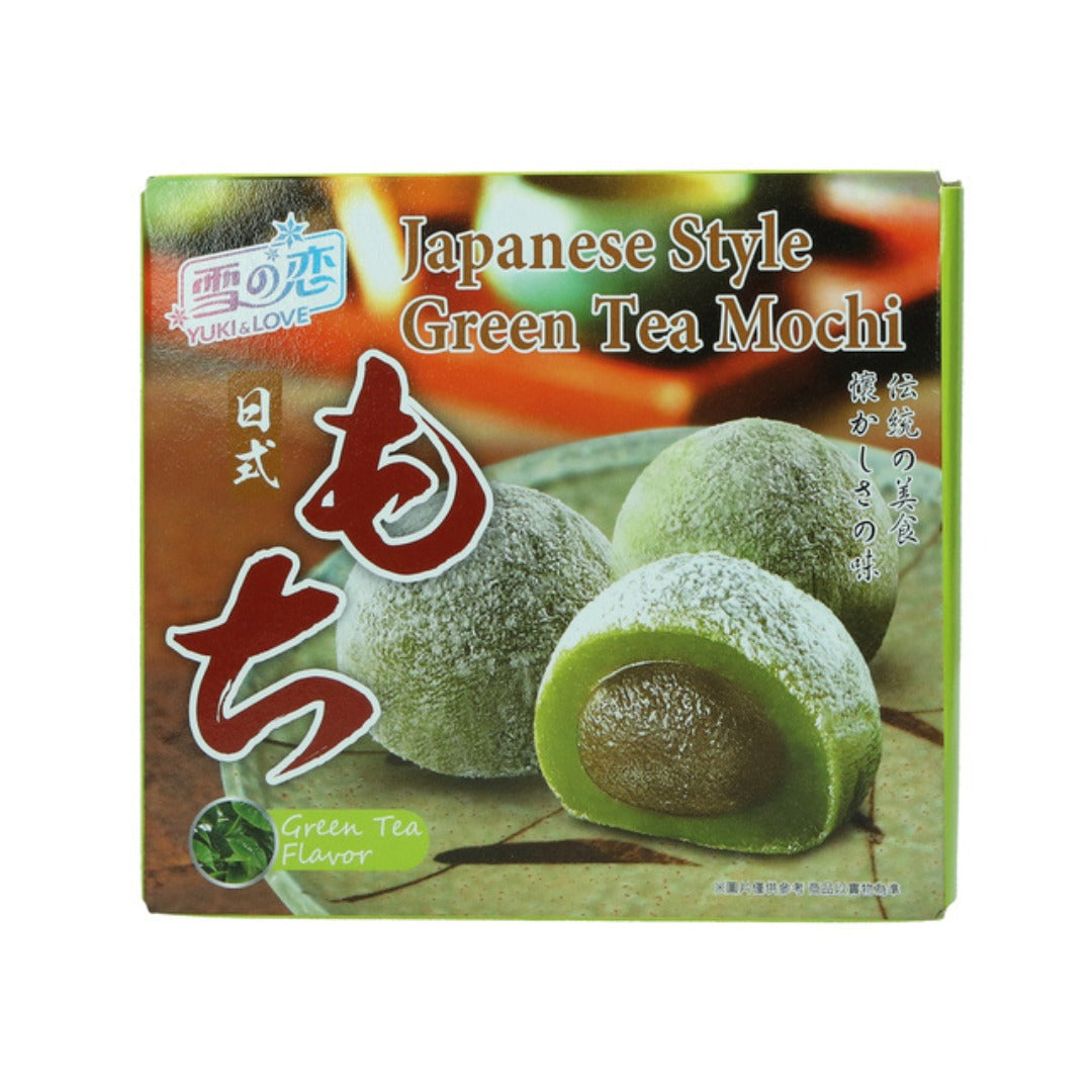 Y&L Mochi Reiskuchen Grüntee 140g