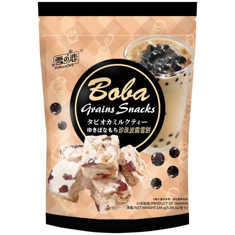 Y&L Boba Grains Snack Milk Tea 144g
