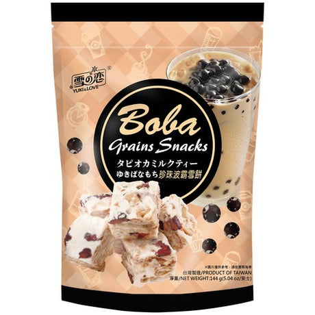 Y&L Boba Grains Snack Milk Tea 144g