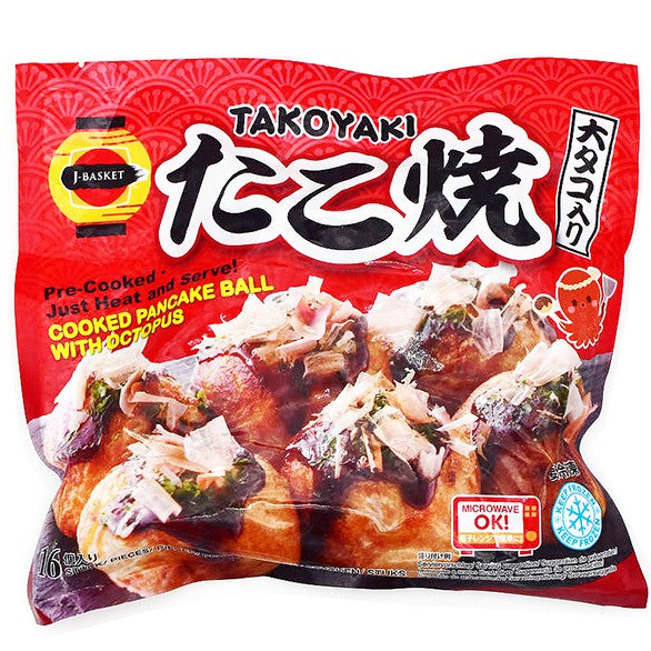 J-BASKET Takoyaki 480g (30g x 16Stk)