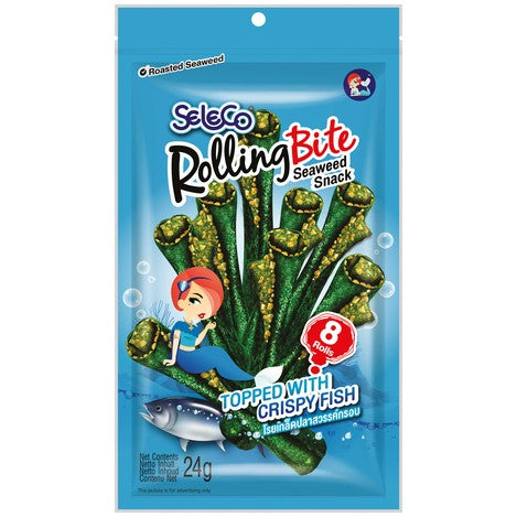 SELECO Seetangsnackrolle mit Fisch 24g